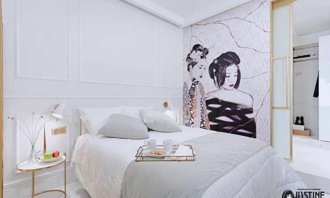 Moscardo Apartment | Suite Kintsugi by Justine Apartments: Sensual Elegante y Pecaminoso