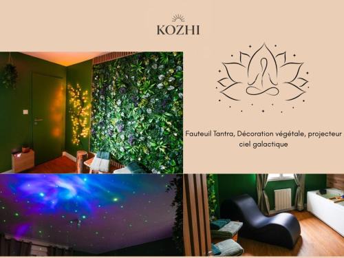 Plouay Apartment | Suite Kozhi - Spa privé, billard, fléchettes et ciné