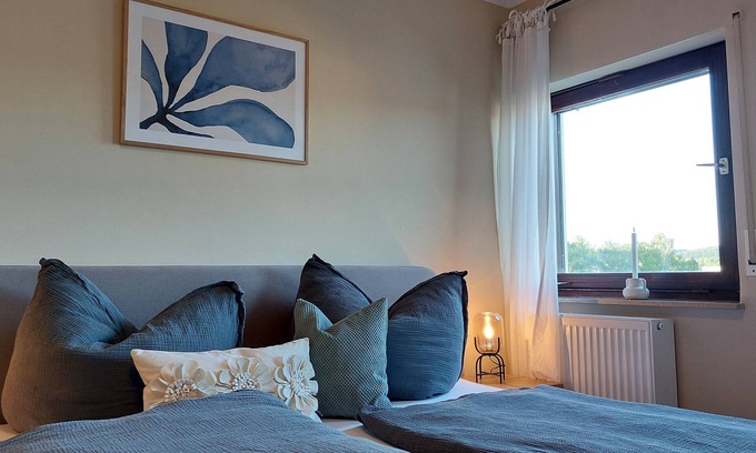 Bad Camberg Apartment | Sun-drenched, family-friendly apartment with balcony & large kitchen