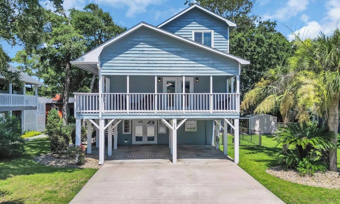 North Myrtle Beach House | Sun, Sand & Wagging Tails – Pet-Friendly Beach Escape in NMB!