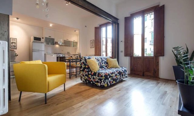 Le Cure Apartment | Sunny Open Space with Terrace close to EUI with free parking nearby!