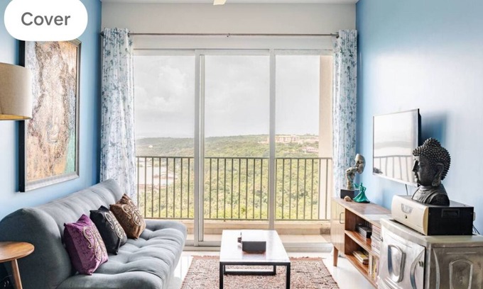 Chicalim Apartment | Sunrise Riverfront Stay with Private Viewpoint