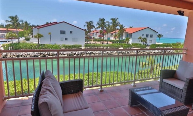 Alice Town Condo | Sunset Balcony Views in Your Home Away From Home- Complete with Amenities 2 Bed