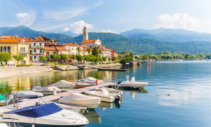 Baveno Apartment | Sunset in Baveno