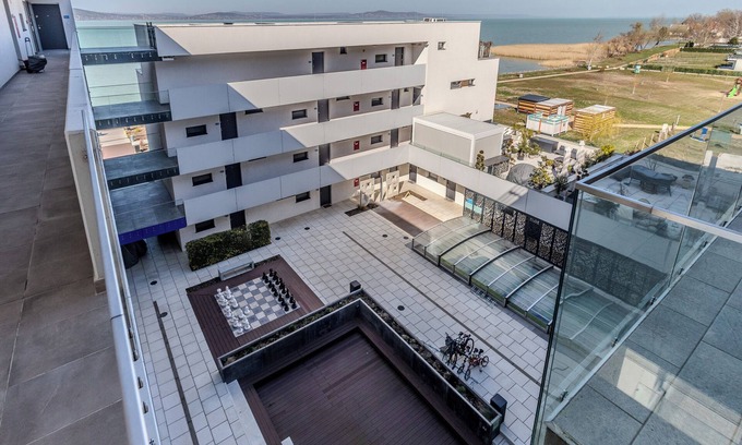 Fonyodliget Apartment | Sunset Resort 409 With Pool, Fonyód, Hungary