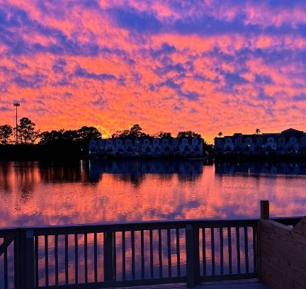 North Charleston House | Sunset Serenity!-Tropical Waterfront Oasis-Huge Private Patio-10Min to KingSt & Beaches