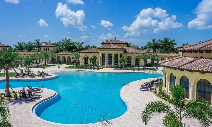 Gran Paradiso Villa | Sunset/water views. Luxurious resort community. Clean! Beautifully decorated!