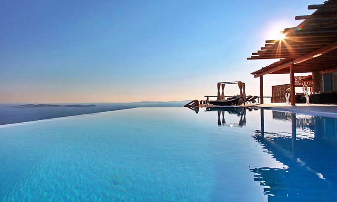 Mykonos Town Villa | Super Deluxe Mykonos Villa | Villa Celestial Vista | 11 Bedrooms | 2 Private.