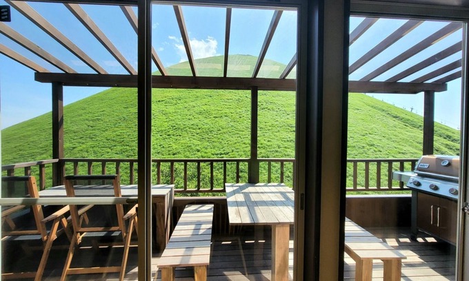 Futo House | Superb view Englishstyle lodge in front of Mt O/Ito Shizuoka