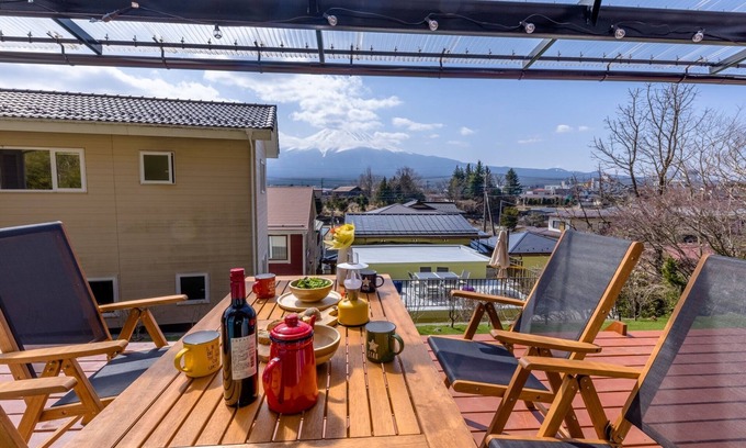 Fujikawaguchiko House | Superb view of Mt Fuji Pets OK Extraordinary ex/Minamitsuru-gun Yamanashi
