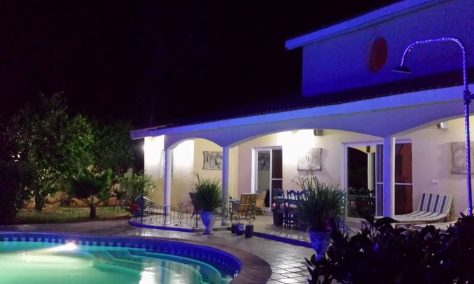 La Somone Villa | Superb villa la somone, swimming pool, air-conditioned rooms, 75e night/525e week