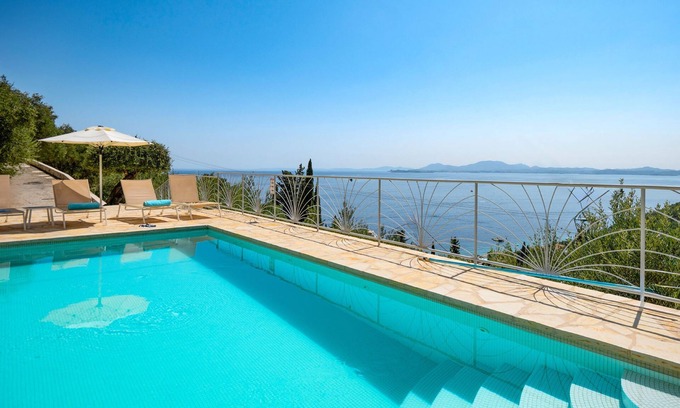 Agni Villa | Superb villa with private pool and amazing views, A/C