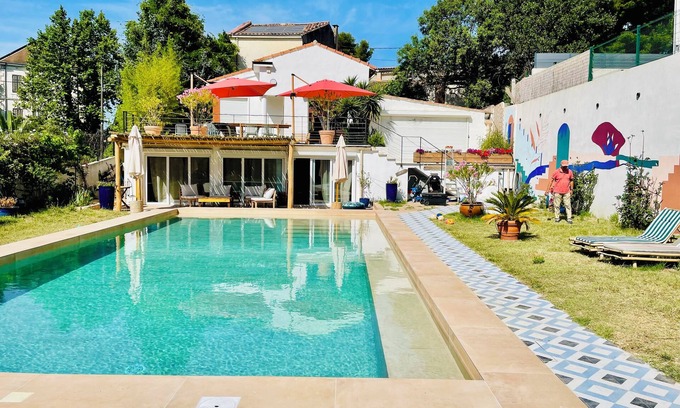 Saint-Julien Villa | Superb villa with swimming pool in Marseille. The countryside in the city