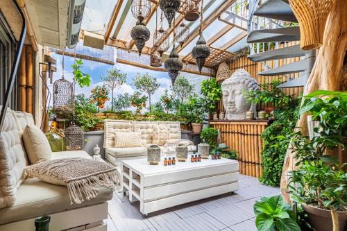 19th Arrondissement Apartment | Superbe duplex Paris-rooftop vue panoramique
