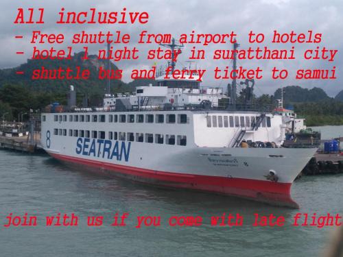 Ban Pa Yang Boat Rental | Suratthani Airport Overnight To Koh Samui