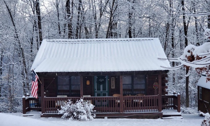 Canvas Cabin | Sweet as Honey - Log Cabin