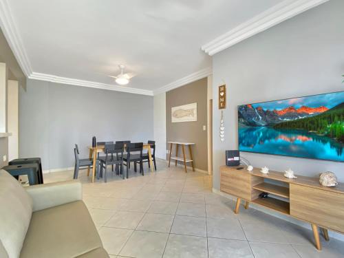Balneario Cidade Atlantica Apartment | Swimming pool Barbecue Enseada Balcony