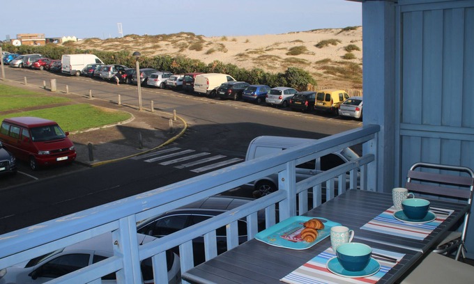 Biscarrosse Plage Apartment | T2 apartment in Biscarrosse Plage, 50m Sea + Pool + Spa
