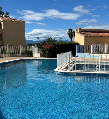 Les Hauts de Canet Apartment | T2 RDC à Canet en Roussillon Europa 4 pers ,piscine,clim, tennis, parking