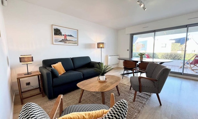 Kerroch Apartment | T3 cosy rénové - Terrasse - Face à l’océan
