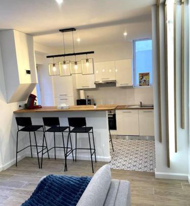 Bourgogne Apartment | T3 LE COCON- Hyper centre - Wifi - Cosy
