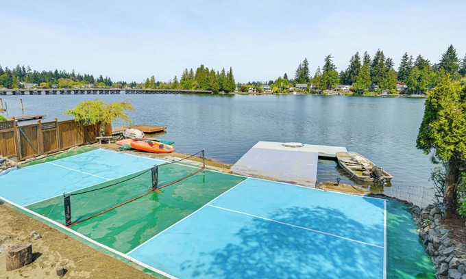 Lakewood House | Tacoma Home on Steilacoom Lake w/Dock!