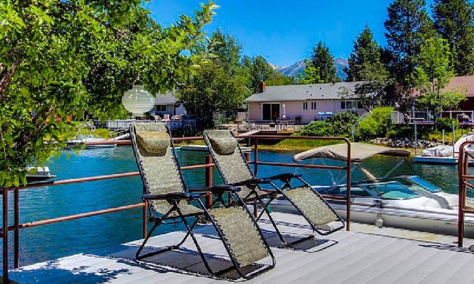 Tahoe Keys House | Tahoe Keys Villa - Pool Table, Sauna, Dock, Hot Tub, A/C