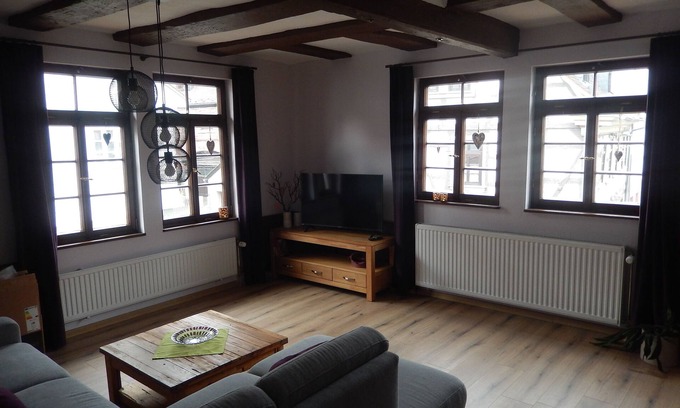 Michelstadt Apartment | Tasteful half-timbered apartment in the heart of Michelstadt's old town!