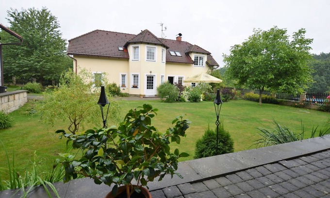 Zernov Villa | Tasteful villa in Žernov with private pool