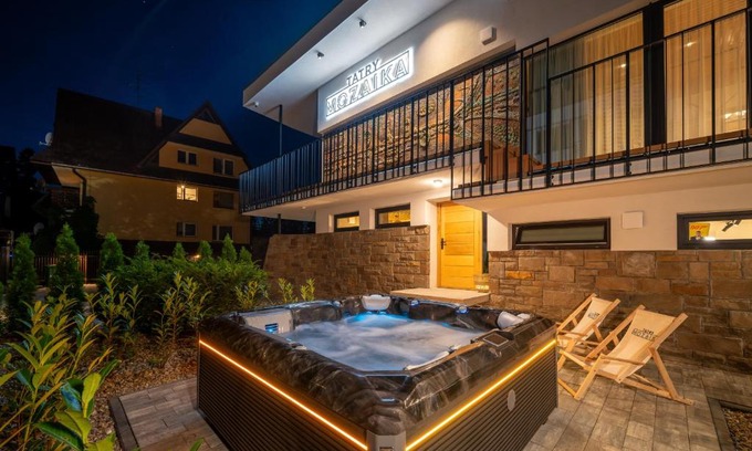 Zakopane Villa | Tatry Mozaika Willa PREMIUM & SPA - Sauna, Jacuzzi, Flipper by RentiloPL