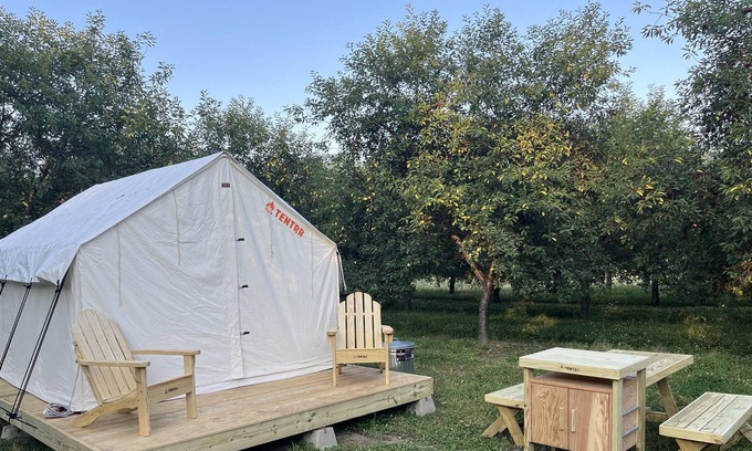 Central Lake RV Rental | Tentrr Signature Site - Shooks Farm Site