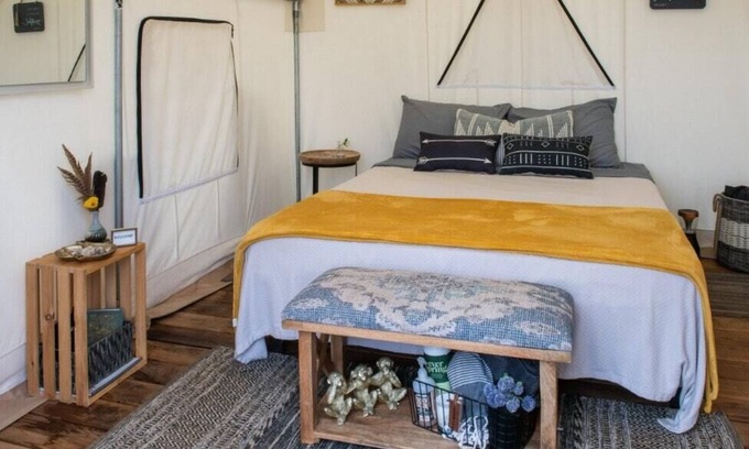 Ukiah RV Rental | Tentrr Signature Site - Epic Orr Springs - Coleman Outfitted Site