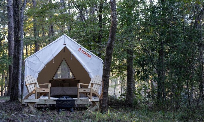 McComb Other | Tentrr State Park Site - Mississippi Percy Quin State Park - Southside Lakeview I - Single Camp