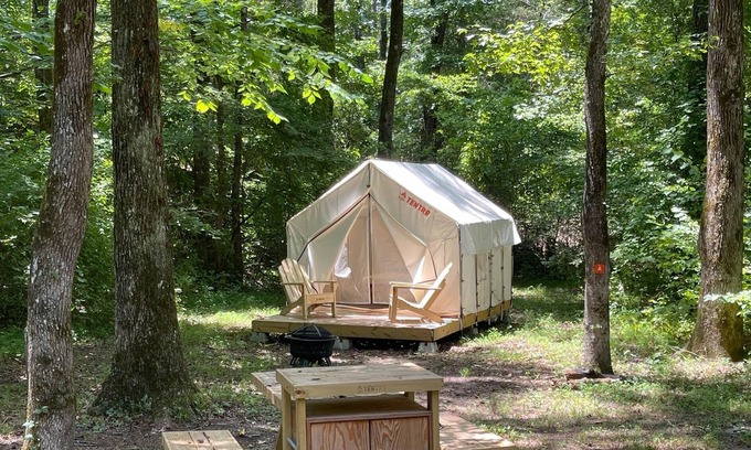 Holly Springs RV Rental | Tentrr State Park Site - Mississippi Wall Doxey State Park - Woodland A - Single