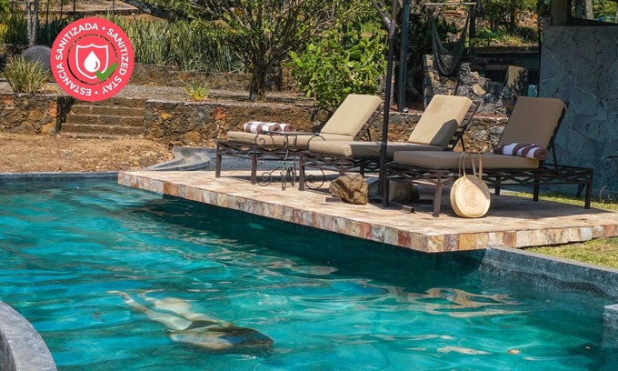 Santo Domingo House | Tepoztlan Castle l Pool + Jacuzzi + Fireplace