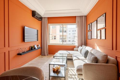 Casablanca Apartment | The 23 Princesses by IB Signature - Stylish 2 Bedroom Apt with Wifi, Self check-in - 24 x7 Security - City View - Walk to Cafes! City Centre