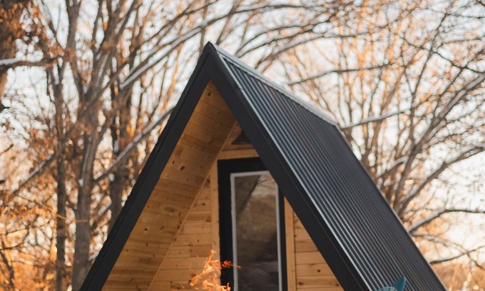 St Croix Falls House | The A-Frame at Big Rock Creek – A Scenic Retreat on White Oak Ridge