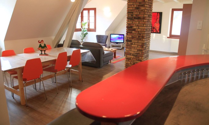 Katzenthal House | The attic of the baker
