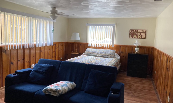 Geneva-on-the-Lake Apartment | "The Beach Hive" unit 1; lower-level apartment on the Lake
