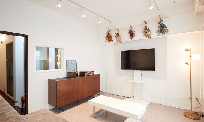 Maejima Apartment | The bedrooms are futons so you can bring your baby with you Baby chair available/Naha Okinawa