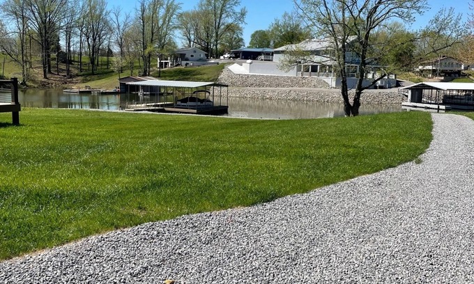 Marion House | The Best of Lake Egypt/Lake Access + Covered Dock