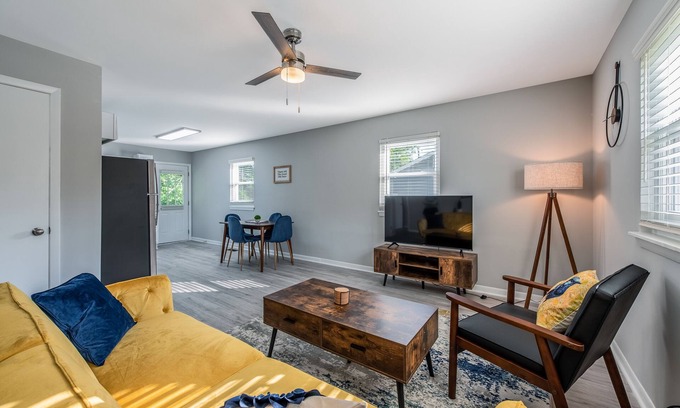 East Raleigh House | The Blue Bird, newly renovated modern home close to downtown Raleigh