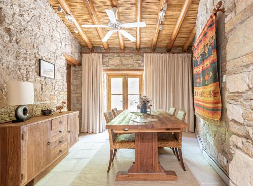 Tochni House | The Carob Tree Villa - Rustic Luxury Home With Access To Pool And Restaurant