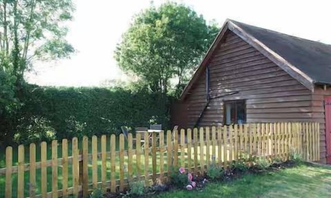 Forest of Dean Ski Chalet | The Chalet is pet friendly on a farm near Malvern