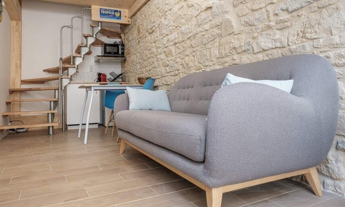 Voltaire - Saint Amour Apartment | The charming little Duguesclin 2 people Place Guichard