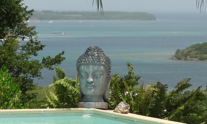Le Marin Villa | The charming Villa Coco * and its bungalow with magnificent sea views