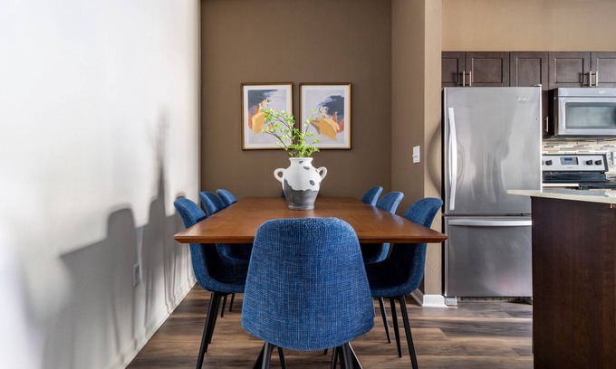 North Burnet Condo | The Domain Escape: Modern 2-bedroom retreat in Austin