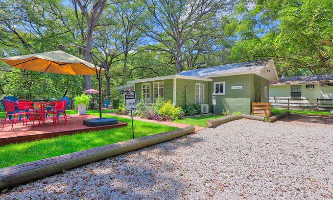 Wimberley Cottage | The Getaway on the Creek with Bright Pops of Color!