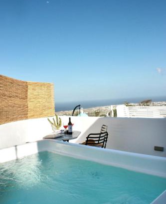 Fira Villa | The Lithos Villa by A Terre Cave Villas