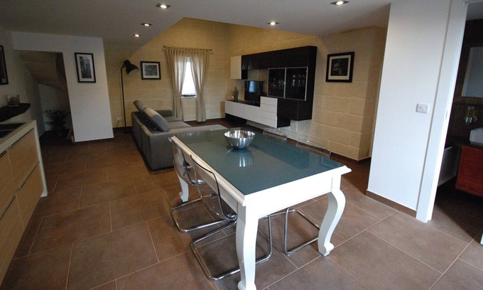 Zabbar House | The Loft is a contemporary designed countryside dwelling located in a hamlet.
